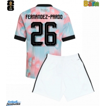 Belgia Matias Fernandez-Pardo #26 Bortedraktsett Barn VM 2026 Kortermet (+ Korte bukser)